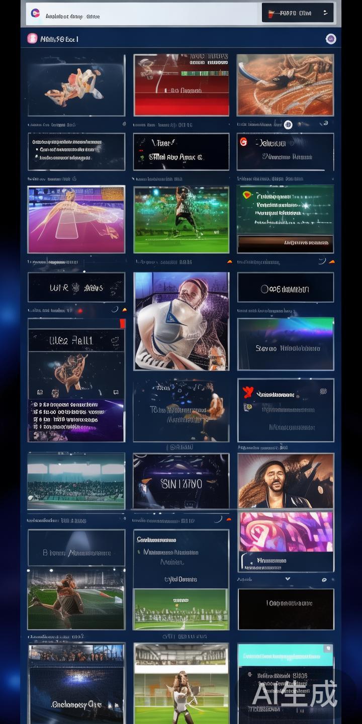 平台将赛事按体育种类、时间或热门程度分类，从足球、